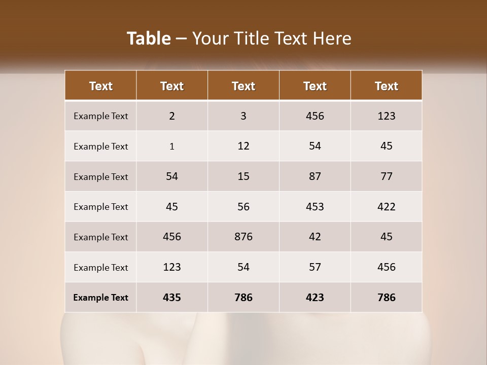 Dream Sky Human Hand PowerPoint Template