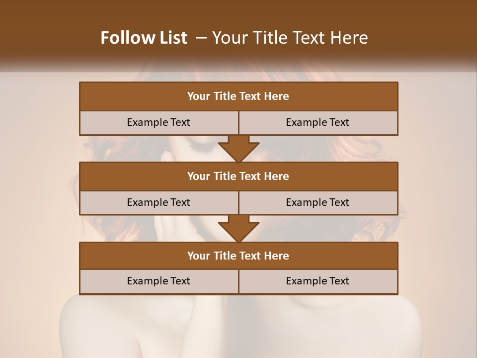 Dream Sky Human Hand PowerPoint Template