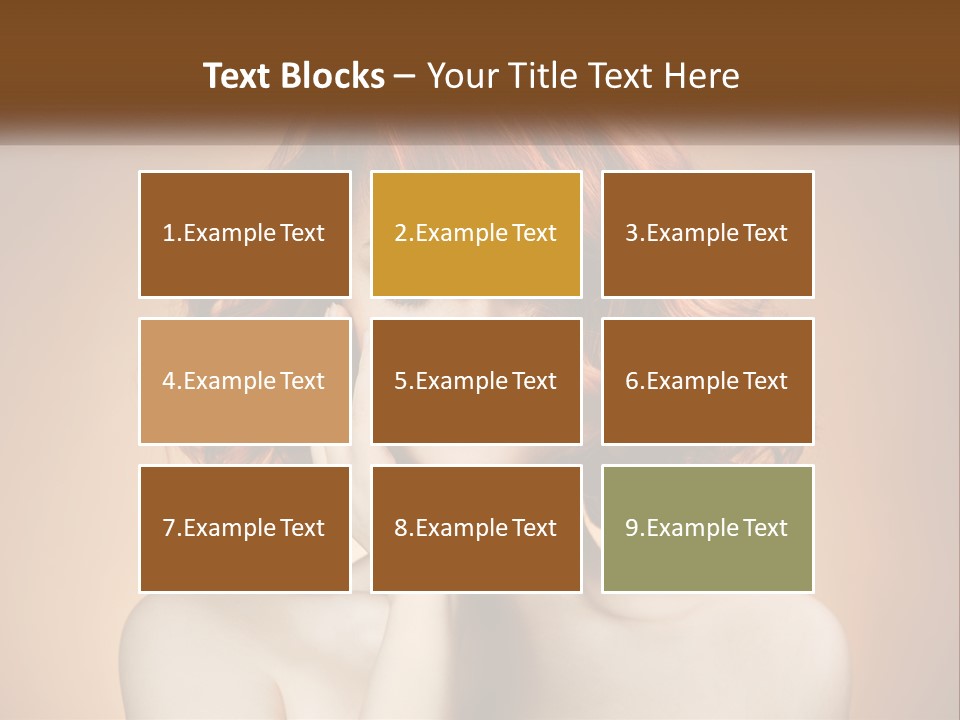 Dream Sky Human Hand PowerPoint Template