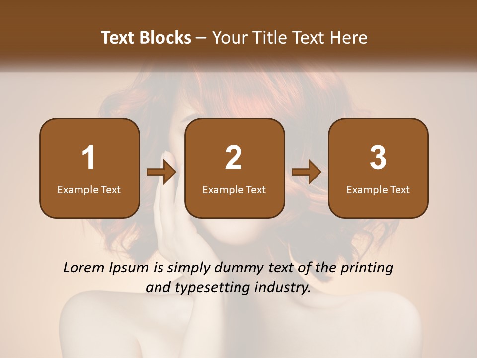 Dream Sky Human Hand PowerPoint Template