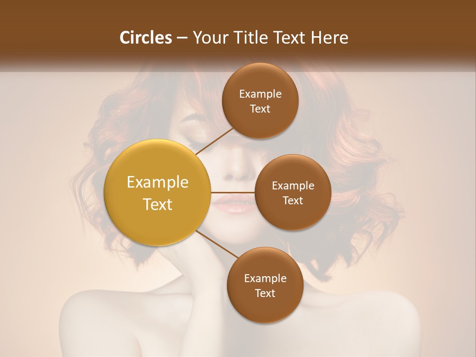 Dream Sky Human Hand PowerPoint Template