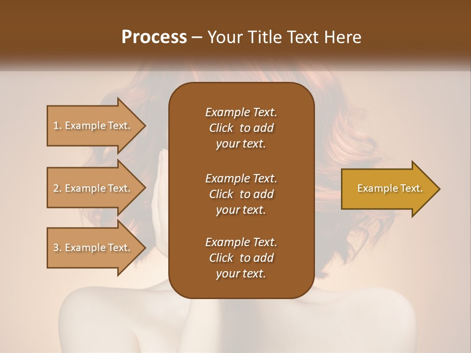 Dream Sky Human Hand PowerPoint Template