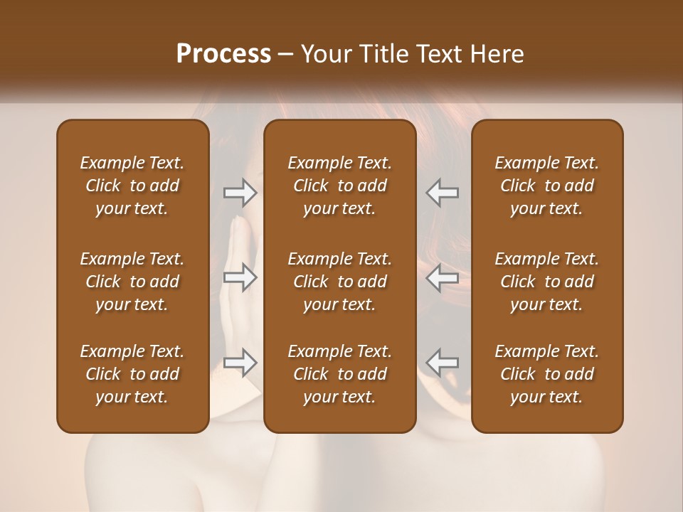 Dream Sky Human Hand PowerPoint Template