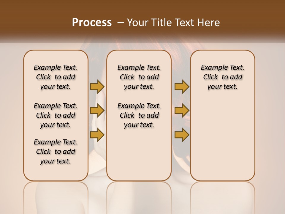 Dream Sky Human Hand PowerPoint Template
