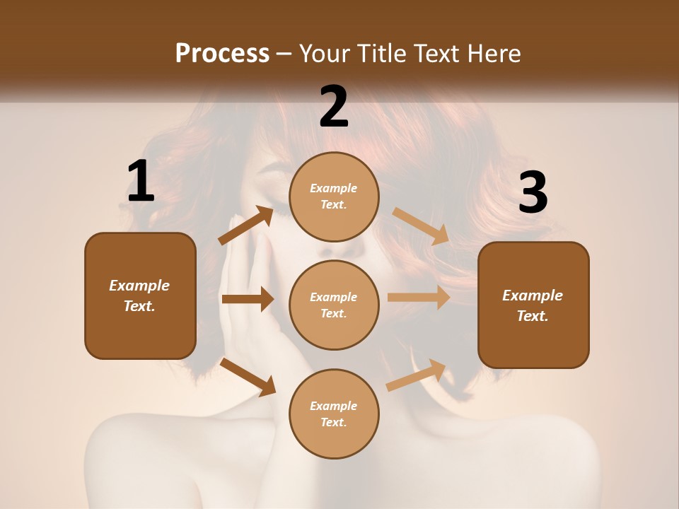 Dream Sky Human Hand PowerPoint Template