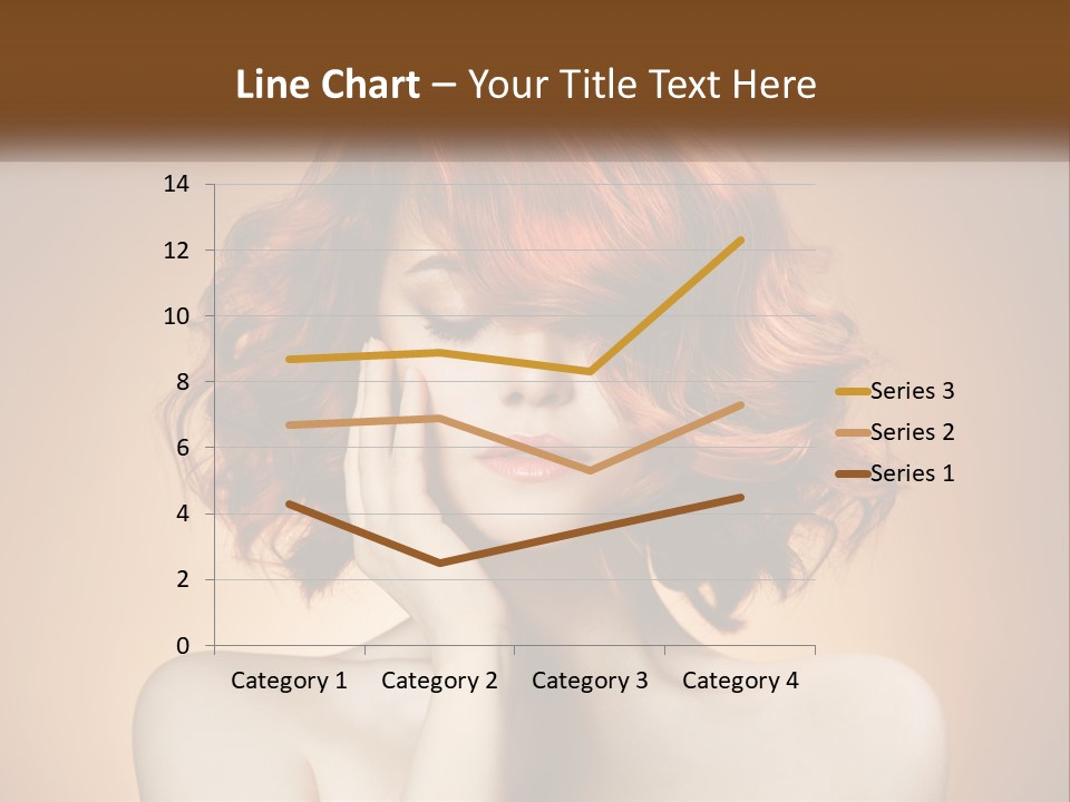Dream Sky Human Hand PowerPoint Template