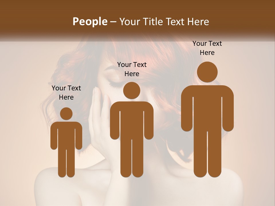 Dream Sky Human Hand PowerPoint Template