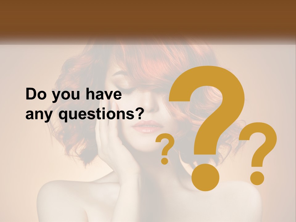 Dream Sky Human Hand PowerPoint Template