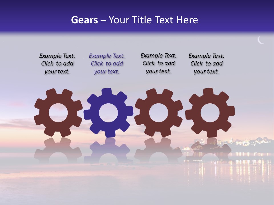 Sale Estate Cloud PowerPoint Template