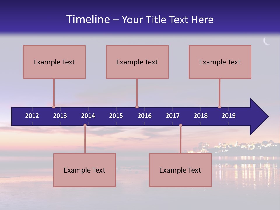Sale Estate Cloud PowerPoint Template