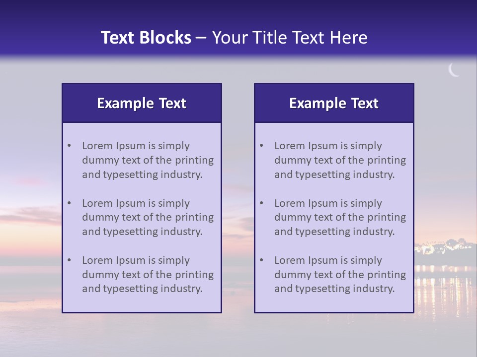 Sale Estate Cloud PowerPoint Template