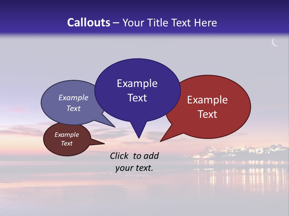 Sale Estate Cloud PowerPoint Template