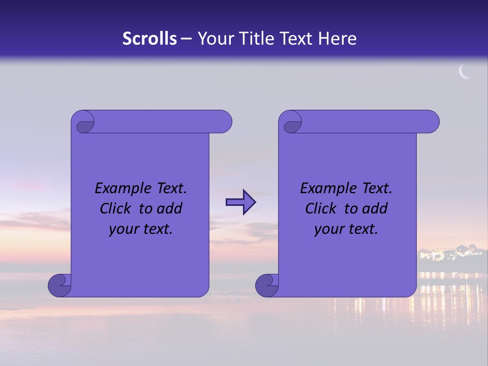 Sale Estate Cloud PowerPoint Template