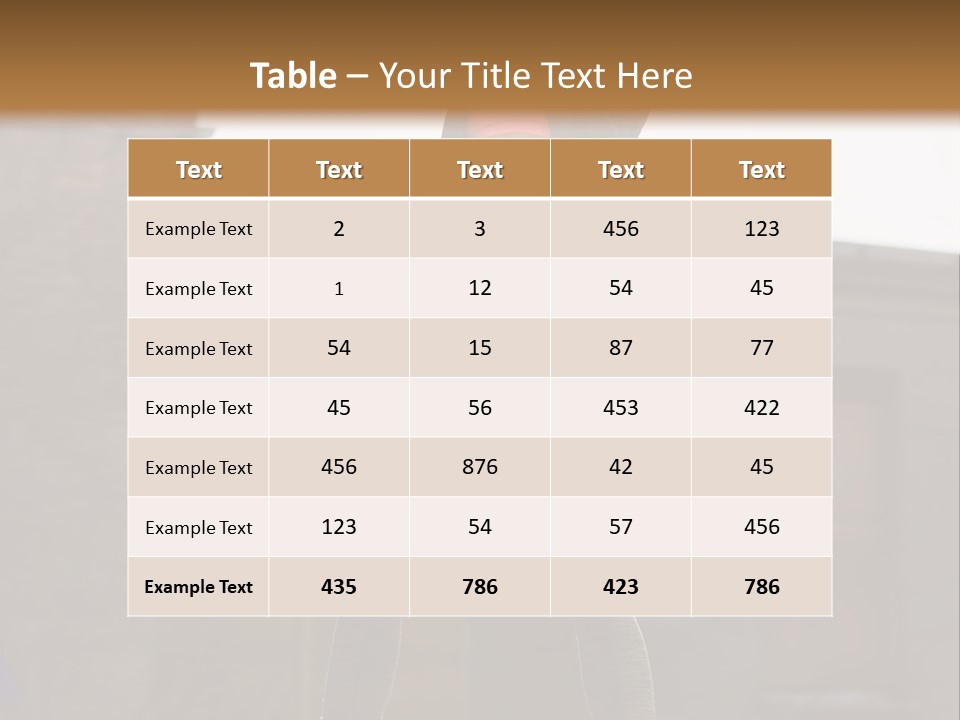 Grass Ownership Nature PowerPoint Template