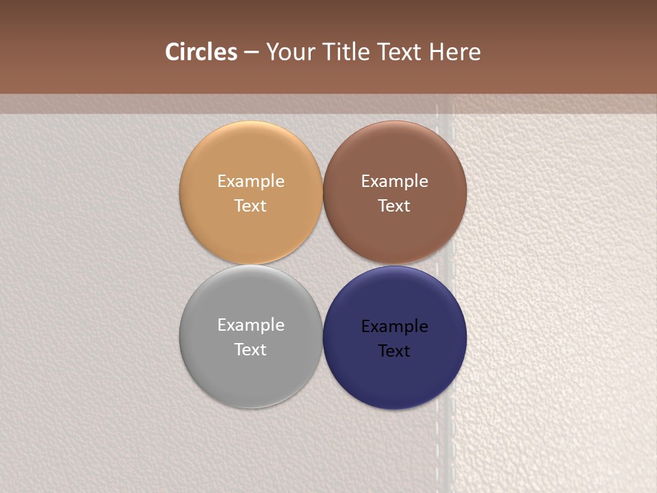 Man Cloud Garden PowerPoint Template