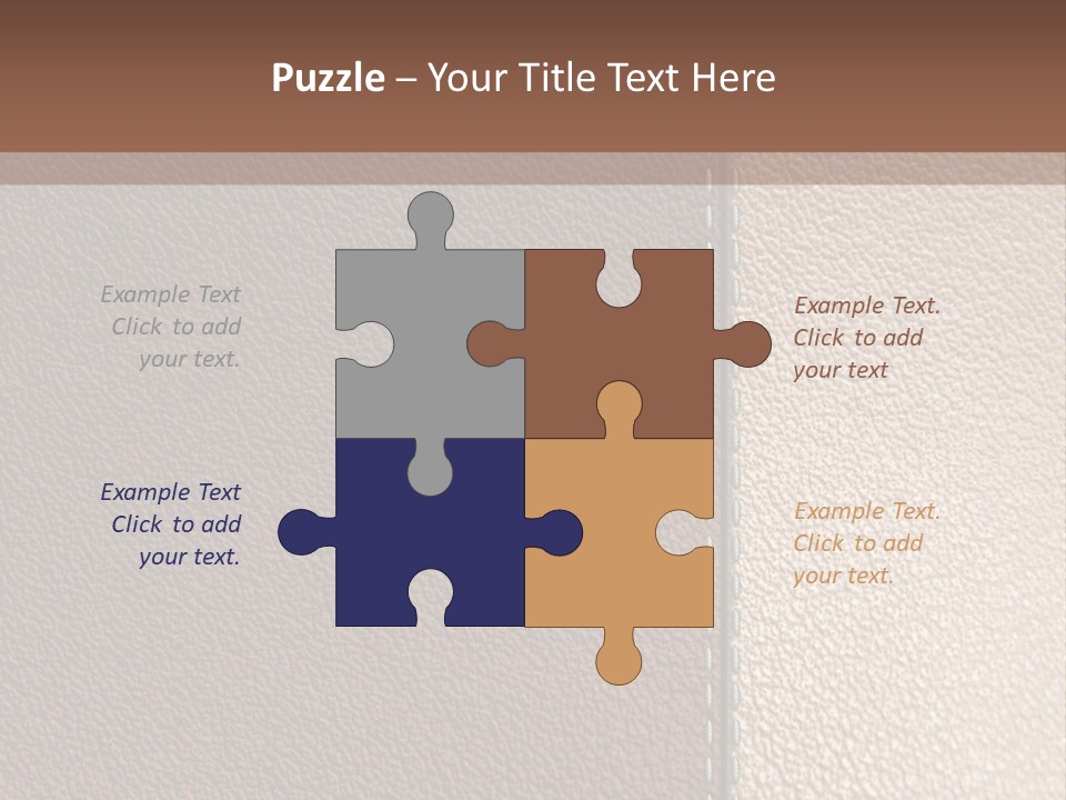 Man Cloud Garden PowerPoint Template