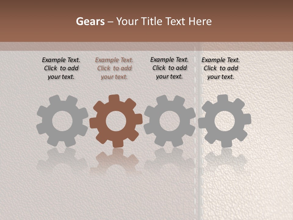 Man Cloud Garden PowerPoint Template