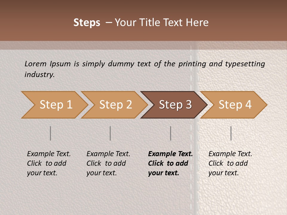 Man Cloud Garden PowerPoint Template