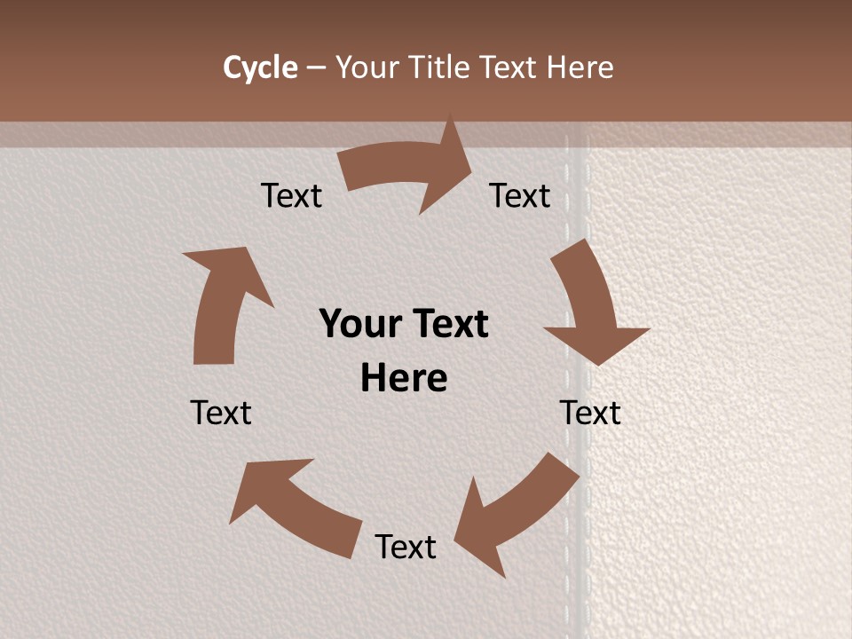 Man Cloud Garden PowerPoint Template