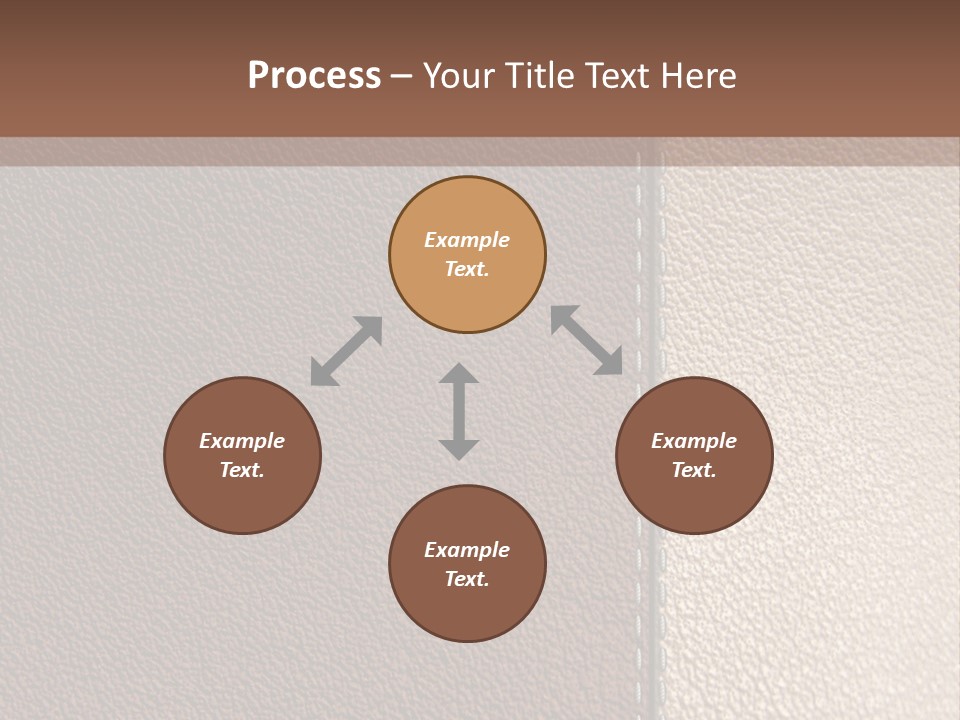 Man Cloud Garden PowerPoint Template