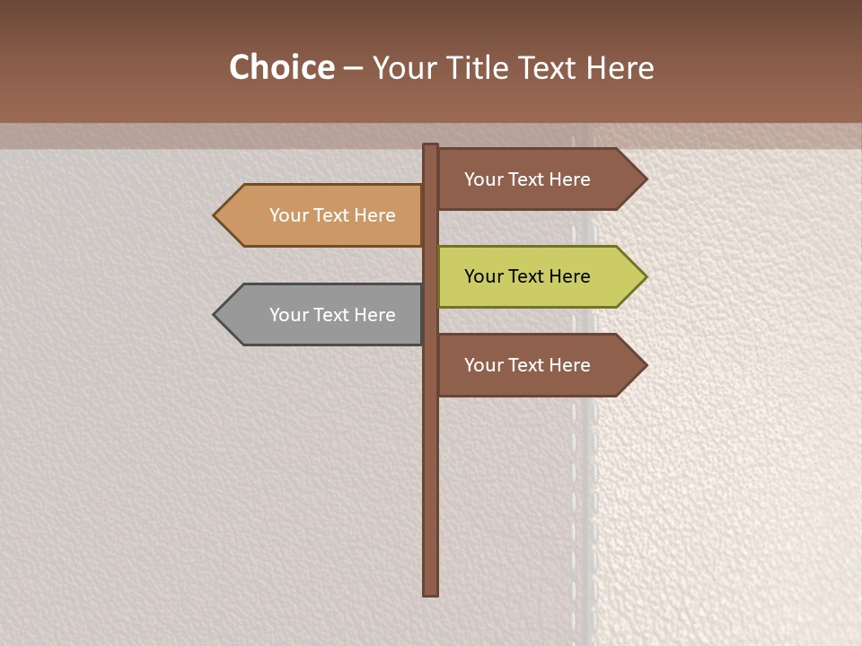 Man Cloud Garden PowerPoint Template