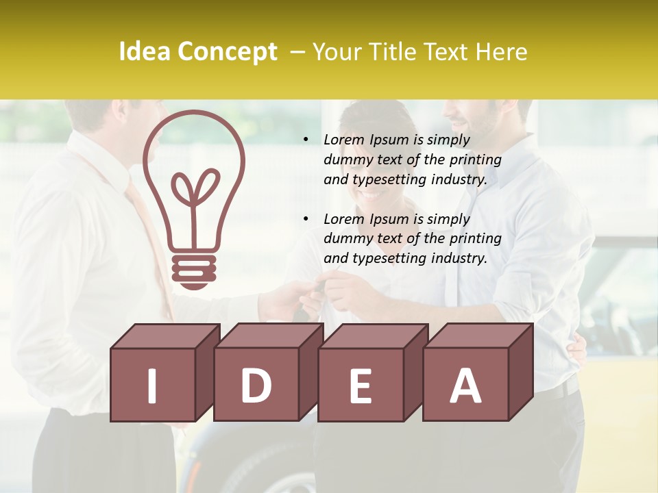 Leaf Construct Agent PowerPoint Template