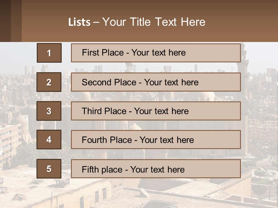 Holding House Investment PowerPoint Template