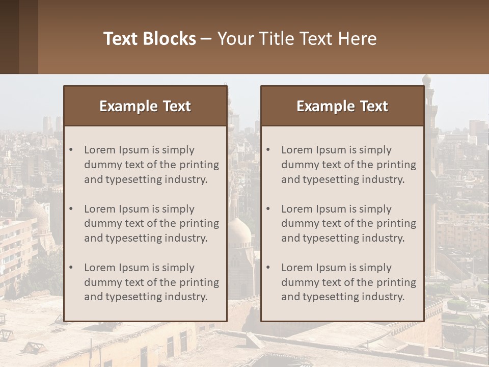 Holding House Investment PowerPoint Template