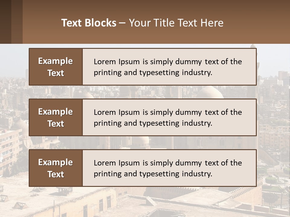 Holding House Investment PowerPoint Template