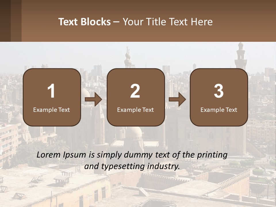 Holding House Investment PowerPoint Template