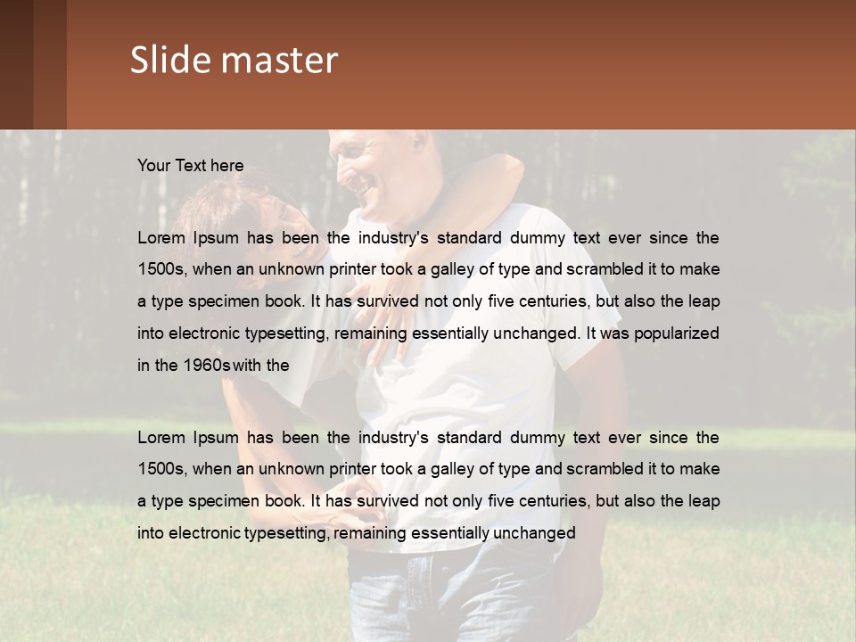 Buy Park Model PowerPoint Template