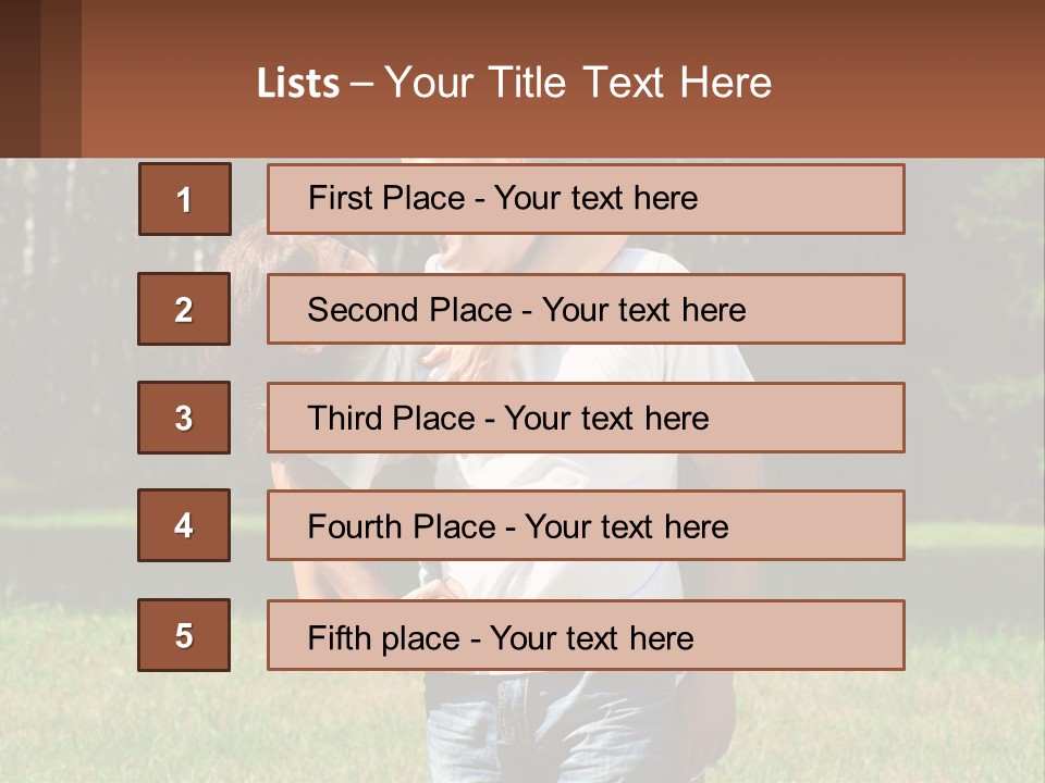 Buy Park Model PowerPoint Template