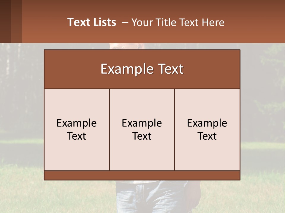 Buy Park Model PowerPoint Template