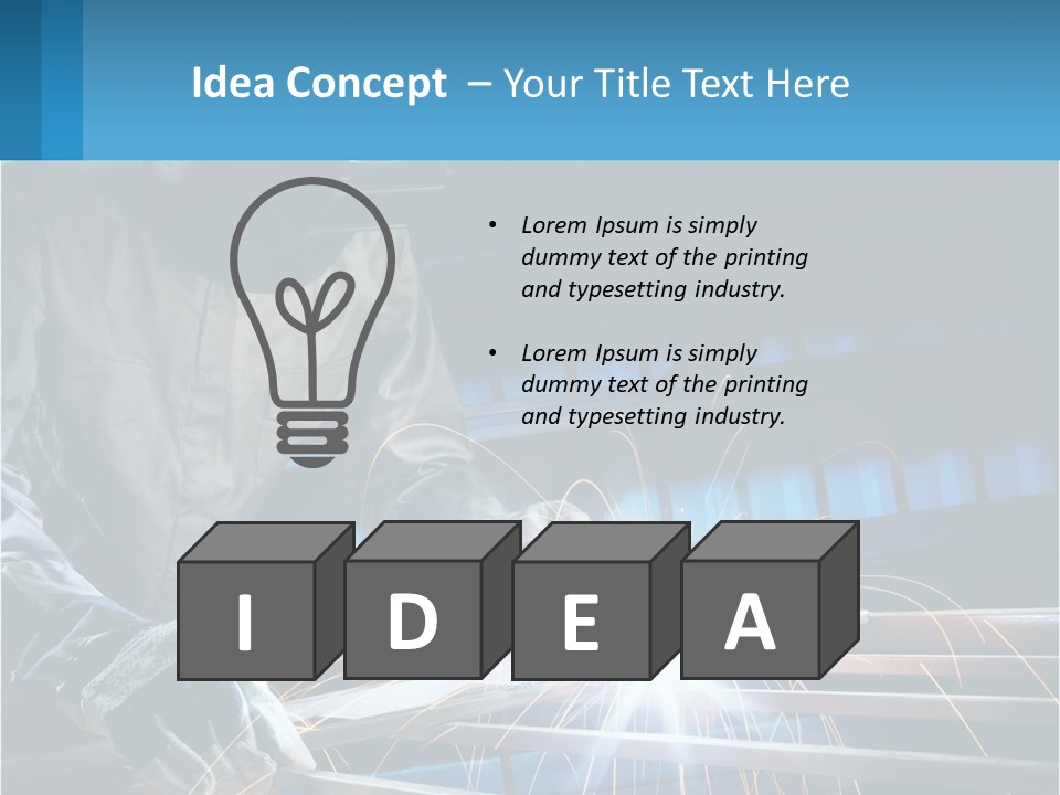 Loan Cloud Model PowerPoint Template