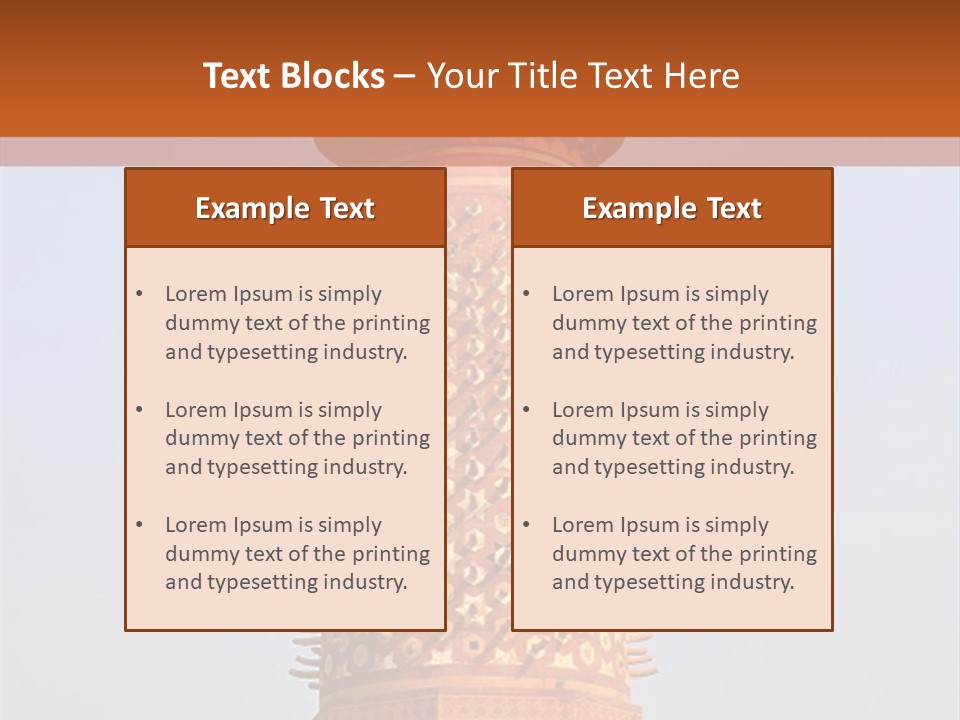 Human Hand House Home PowerPoint Template