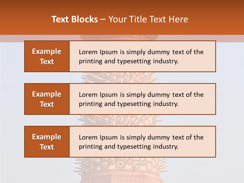 Human Hand House Home PowerPoint Template