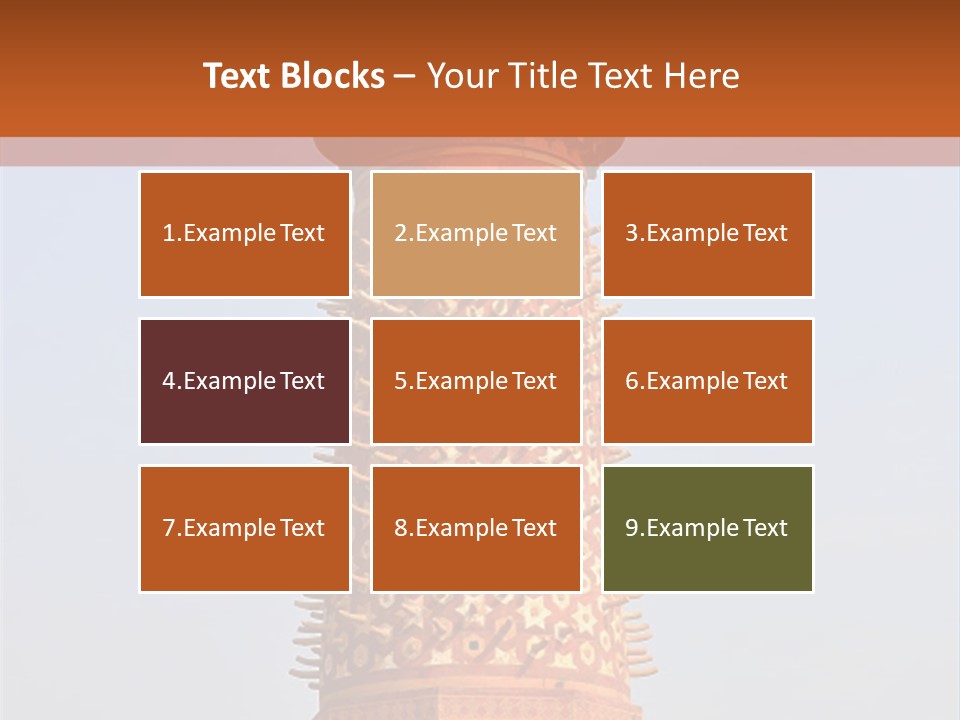 Human Hand House Home PowerPoint Template