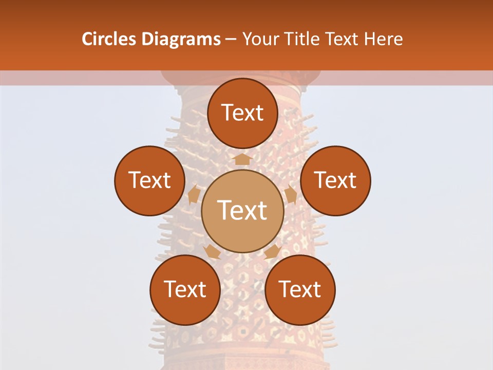 Human Hand House Home PowerPoint Template