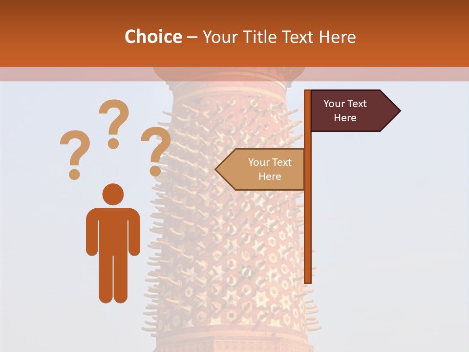 Human Hand House Home PowerPoint Template