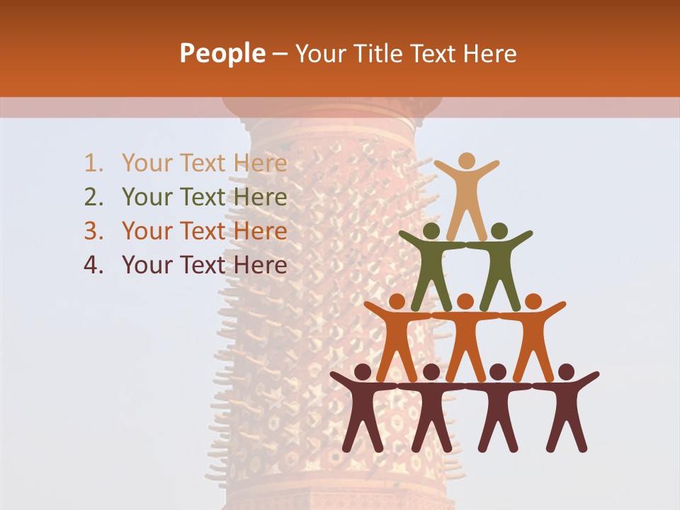 Human Hand House Home PowerPoint Template