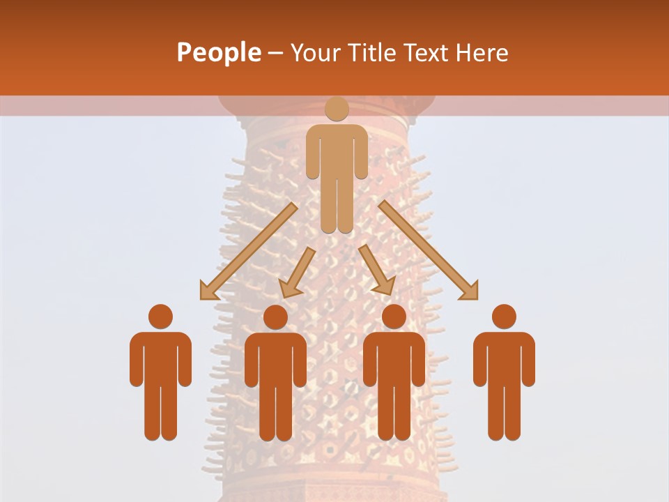 Human Hand House Home PowerPoint Template