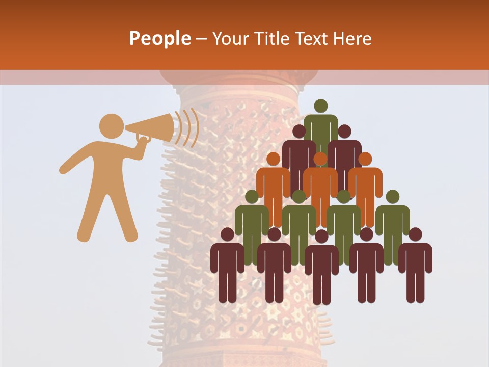 Human Hand House Home PowerPoint Template