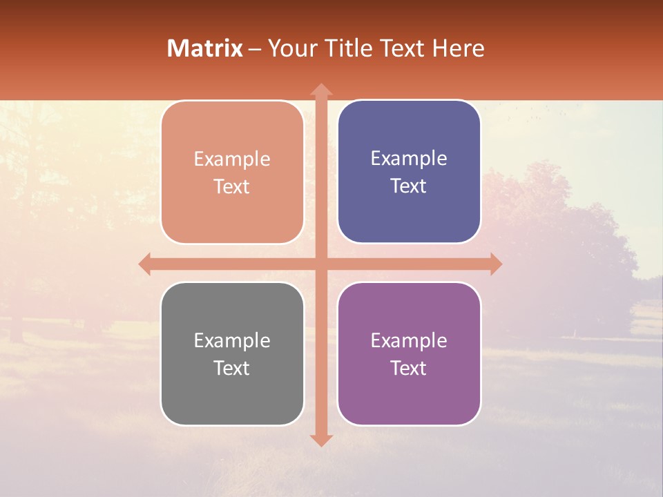 Investment Business Nature PowerPoint Template