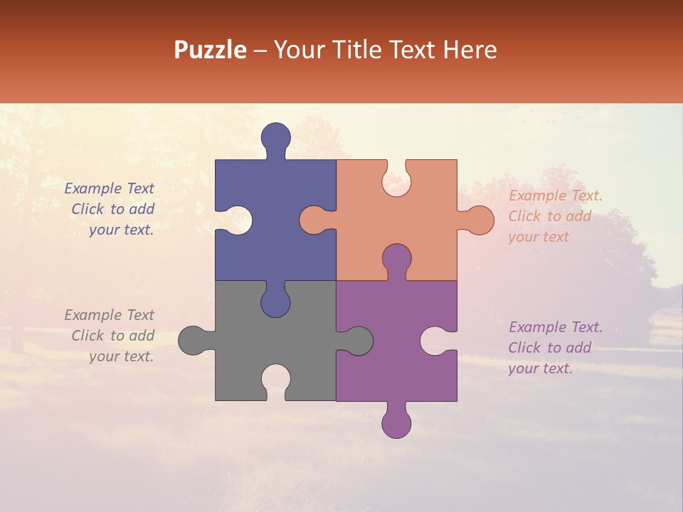 Investment Business Nature PowerPoint Template