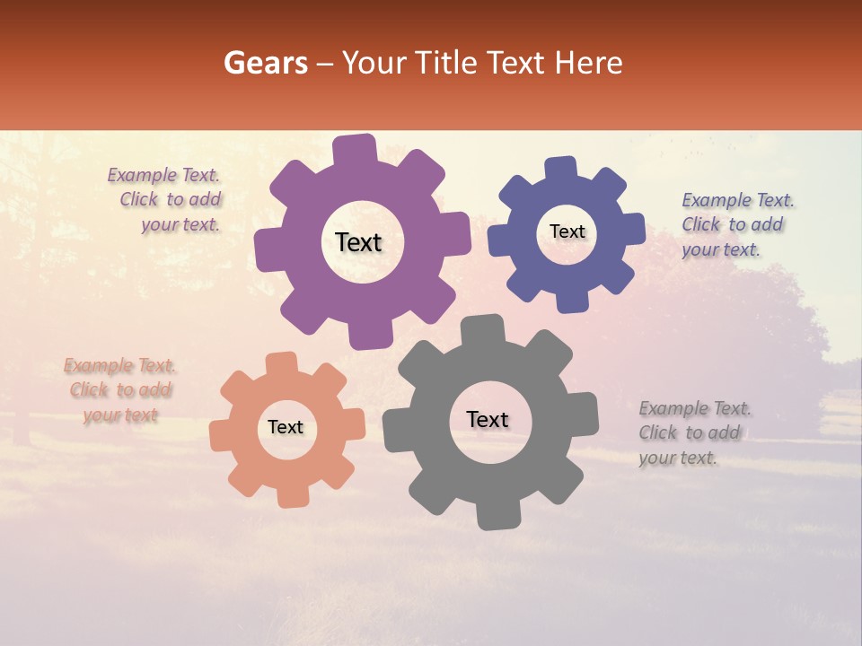 Investment Business Nature PowerPoint Template
