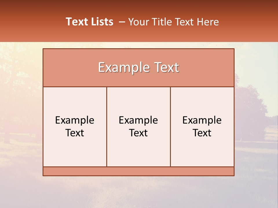 Investment Business Nature PowerPoint Template