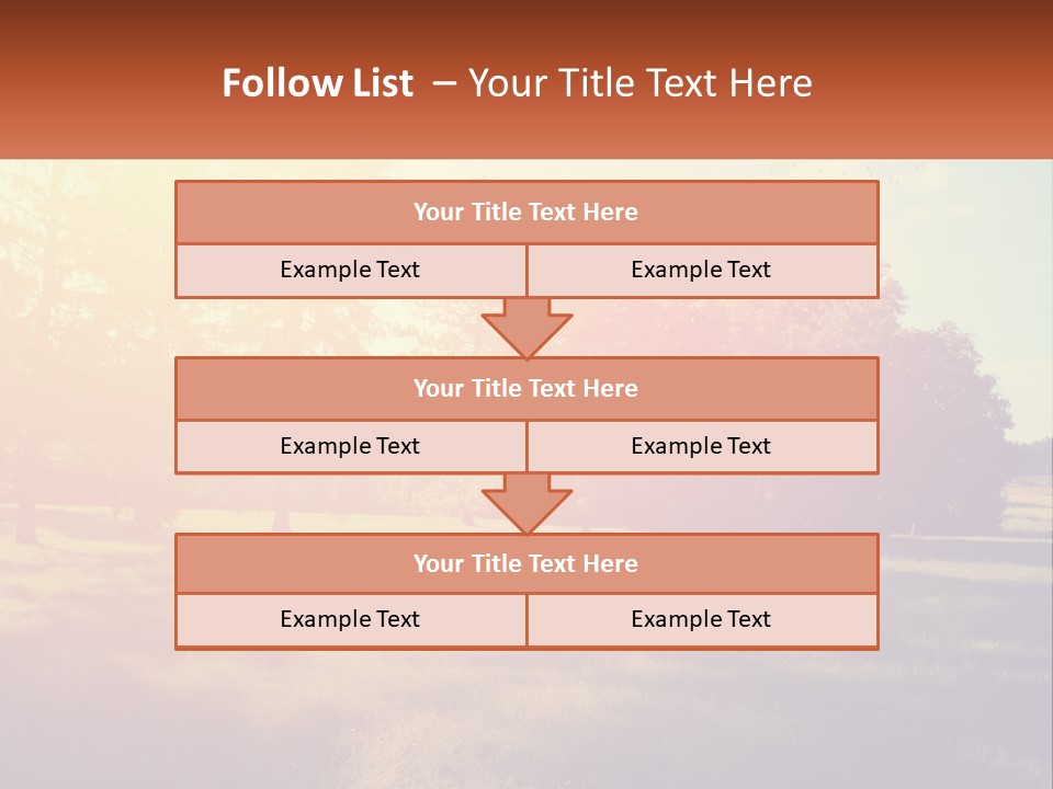 Investment Business Nature PowerPoint Template