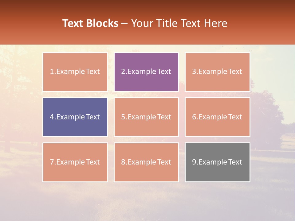 Investment Business Nature PowerPoint Template