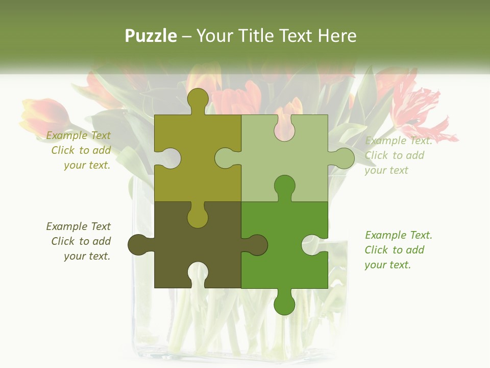 New Blue Sky Garden PowerPoint Template