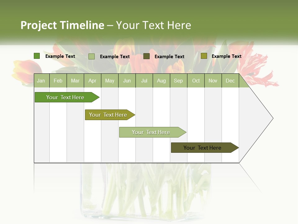 New Blue Sky Garden PowerPoint Template